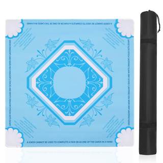 Mahjong Mat | Thickened Waterproof, Non-Slip, Noise Reducing, Black Carrying Bag…
