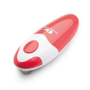Kitchen Mama Auto Electric Can Opener, Red | Automatic, Hands Free, Smooth Edge…