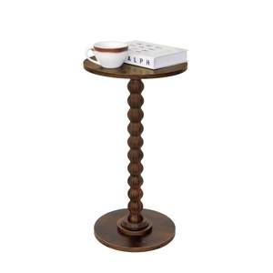 Fultyle Round Side Table, Small Drink Table for Small Spaces, Modern Accent Nightstand…