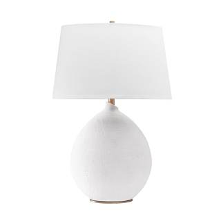 Hudson Valley Lighting Denali 1 Light Table Lamp - White Finish Medium White