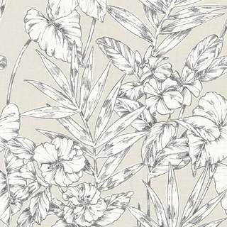 NuWallpaper Grey Cayman Peel and Stick Wallpaper, Neutral, Removable Wallpaper…