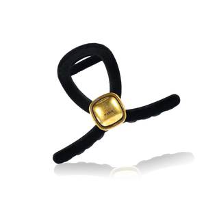 Small claw clips for women,Luxury velvet Black hair clips, Small hair clips claws…