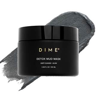 DIME Beauty Detox Mud Mask - Dead Sea Mud Face Mask with Probiotics & Kaolin Clay…