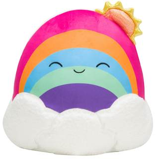 Squishmallows 14-Inch Sunshine Rainbow with Clouds - Large Ultrasoft Official Kelly Toy…