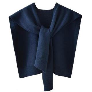 Women Sweater Shawl Wraps Y2K Knitted Tie Up Knotted Shoulder Cape Casual Travel Scarf…