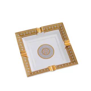 Cigar Ashtray for Indoor or Outdoor Use, Desktop Smoking Ash Tray for Home Office…