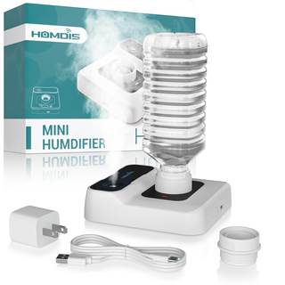 Travel Humidifier, Portable Small Humidifier for Plants, Bedroom, Office, Hotel or Car…