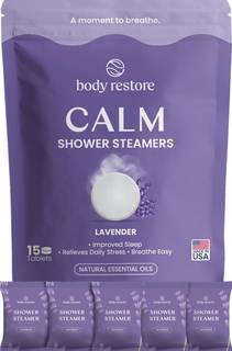 BodyRestore Shower Steamers Aromatherapy, Self Care Gifts, Calm 15 Pack | Birthday Gifts…