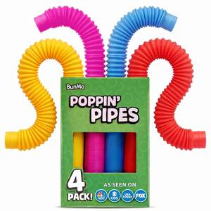 BUNMO Pop Tubes - Sensory Toys - Fidget Toys - Imaginative Play & Stimulating Creative…