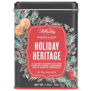 Harney & Sons Holiday Heritage Colonial Williamsburg Blend | Black Tea with Warm Apple…