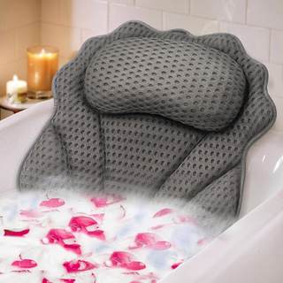 Bath Pillow RUVINCE Ergonomic Luxury Bathtub Pillow with Head,Neck, Shoulder and Back…