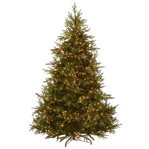 National Tree Company 7.5ft Pre-Lit Fraser Grande Artificial Christmas Tree | 1,000 Clear…