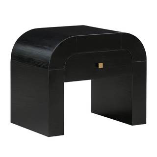 Tov Furniture Hump Nightstand (Black)