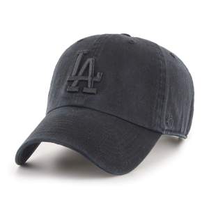 47 Los Angeles Dodgers Olive MLB Ballpark Camo Clean Up Cap Black/Black One Size