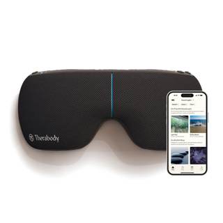 Therabody SmartGoggles (2nd Generation) Heated Eye Mask & Eye Massager - Blackout Sleep…