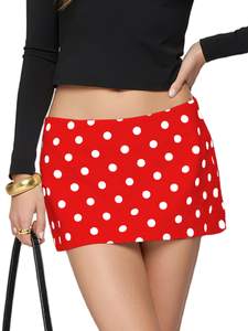 Danysu Stretchy Mini Skorts Low Waist Skirt with Shorts Side Slit 2026 Sports Daily Going…