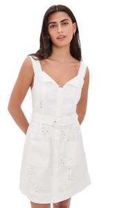 En Saison Women's Analise Mini Dress Large White