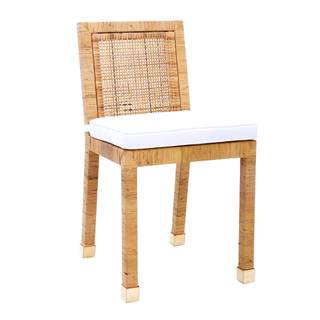Tov Furniture Amara Rattan Dining Chair Natural