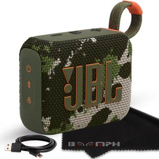 JBL Go 4 Portable Bluetooth Wireless Speaker, IP67 Waterproof and Dustproof Built-in…