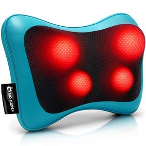 Mo Cuishle Shiatsu Back Massager with Heat – 3D Kneading Neck and Shoulder Massager for…
