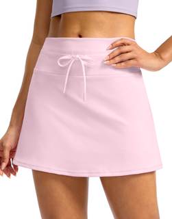 Soothfeel Tennis Skirts for Women High Waisted Golf Skirt Pickleball Running Casual…