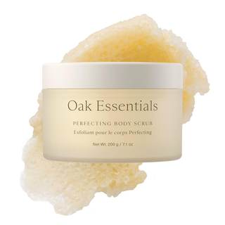 Oak Essentials Perfecting Body Scrub, Exfoliating Sugar Scrub, 7.1oz | Hydrating body…