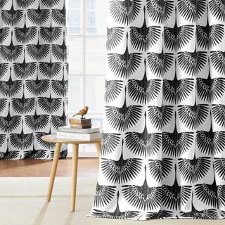 KGORGE Geometric Print Durtains Art Deco Blackout for Living Room | Floral & Animal…