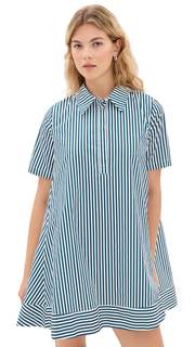 English Factory Women's Striped Mini Dress