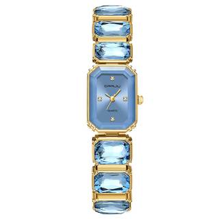 CRRJU Women Fashion Luxury Wristwatches, Ladies Squartz Crystal Quartz Movement Watch…